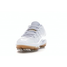 Кроссовки Jordan 11 Retro Low Golf White Metallic Gold