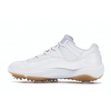Кроссовки Jordan 11 Retro Low Golf White Metallic Gold
