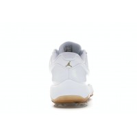 Кроссовки Jordan 11 Retro Low Golf White Metallic Gold