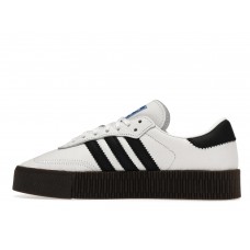 Женские кроссовки adidas Sambarose White Black Gum (W)