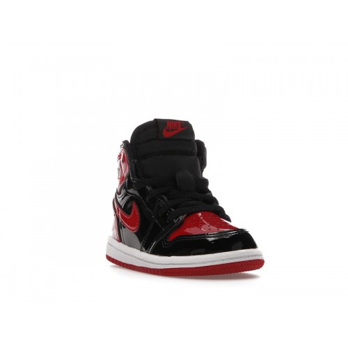 Air Jordan 1 Retro High OG TD Patent Bred - детская сетка размеров