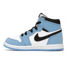 Малышам Jordan 1 Retro High OG University Blue (TD)
