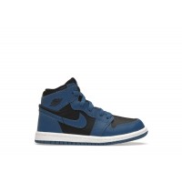 Малышам Jordan 1 Retro High OG Dark Marina Blue (TD)