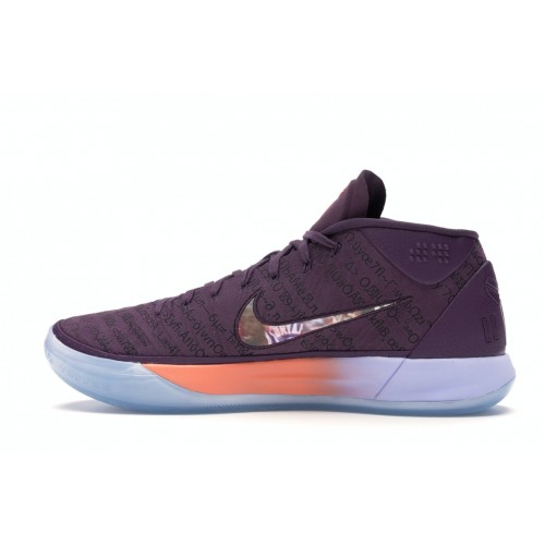 Кроссы Nike Kobe A.D. Mid Devin Booker PE - мужская сетка размеров