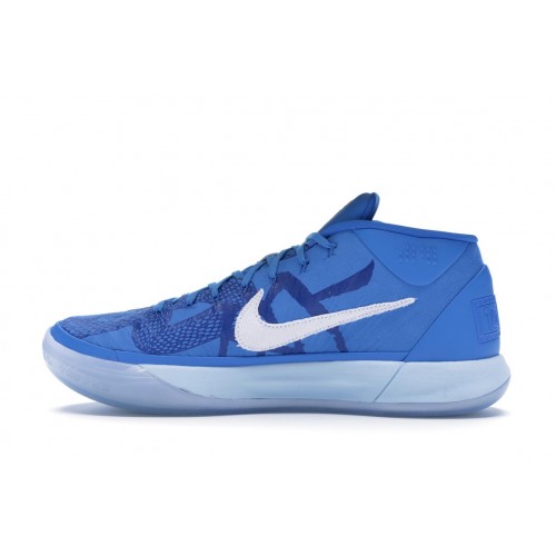 Кроссы Nike Kobe A.D. Mid DeMar DeRozan Blue - мужская сетка размеров