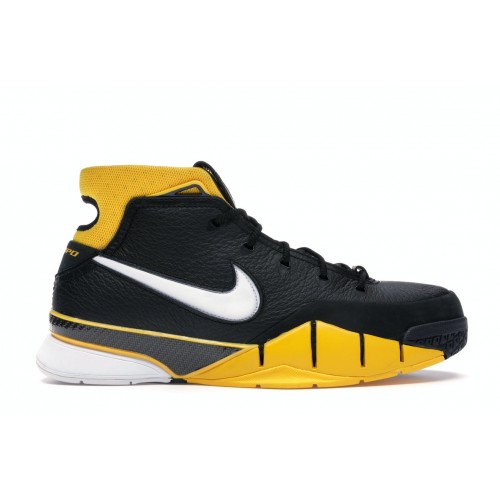 Кроссы Nike Kobe 1 Protro Black Maize - мужская сетка размеров