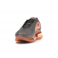 Подростковые Nike Air Max 720 Black Fuel Orange (GS)