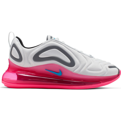 Кроссы Nike Air Max 720 Pure Platinum Pink Blast (GS) - подростковая сетка размеров