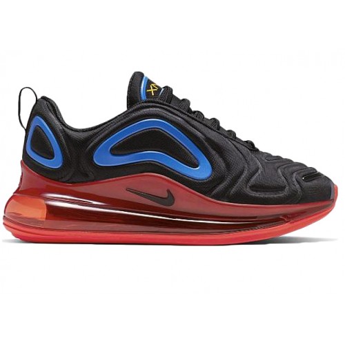 Кроссы Nike Air Max 720 Game Change Black (GS) - подростковая сетка размеров