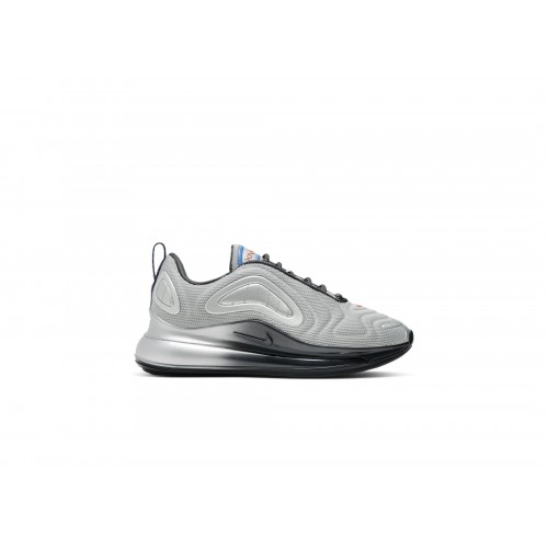 Кроссы Nike Air Max 720 Metallic Silver (GS) - подростковая сетка размеров