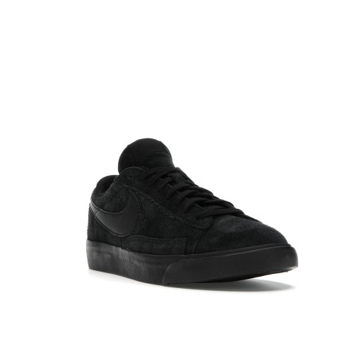 Кроссы Nike Blazer Low Black - мужская сетка размеров