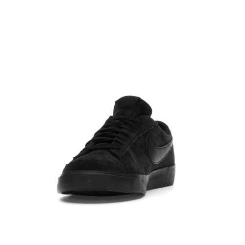 Кроссы Nike Blazer Low Black - мужская сетка размеров