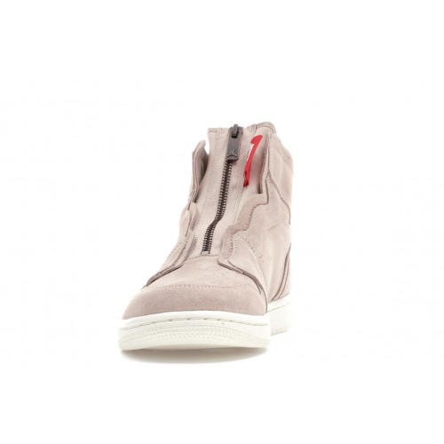 Кроссы Jordan 1 Retro High Zip Particle Beige (W) - женская сетка размеров