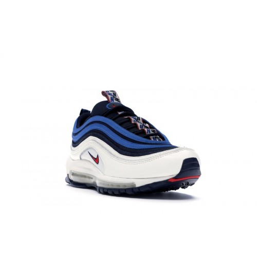 Кроссы Nike Air Max 97 Pull Tab Obsidian White - мужская сетка размеров