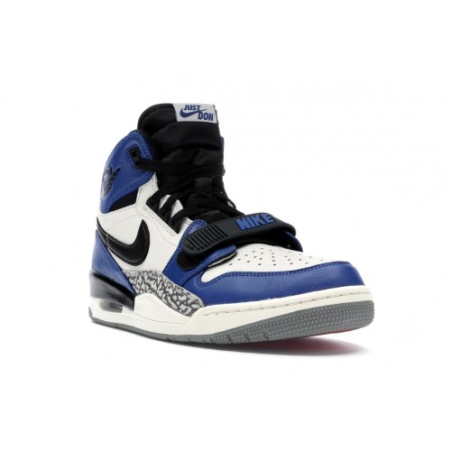 Кроссы Jordan Legacy 312 Storm Blue - мужская сетка размеров