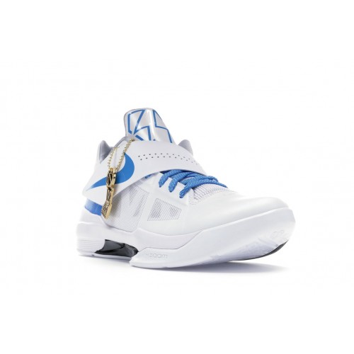 Кроссы Nike KD 4 Think 16 (Thunderstruck) - мужская сетка размеров
