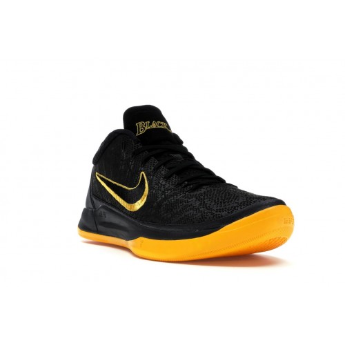 Кроссы Nike Kobe A.D. Mid Lakers Black Mamba - мужская сетка размеров