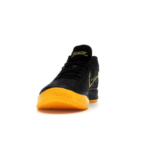 Кроссы Nike Kobe A.D. Mid Lakers Black Mamba - мужская сетка размеров