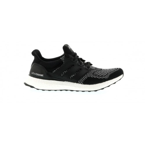 Кроссы adidas Ultra Boost 1.0 Black Reflective (2015) - мужская сетка размеров