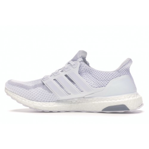 Кроссы adidas Ultra Boost 2.0 Triple White - мужская сетка размеров