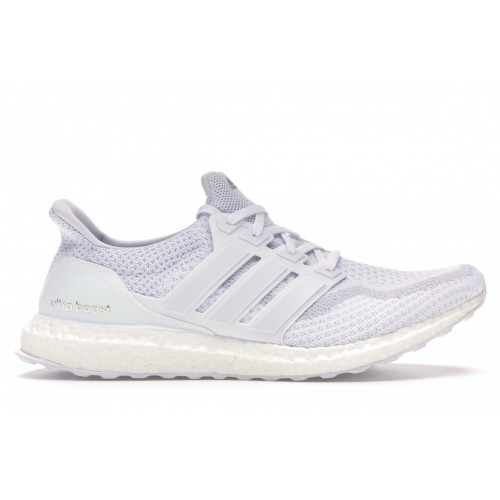Кроссы adidas Ultra Boost 2.0 Triple White - мужская сетка размеров