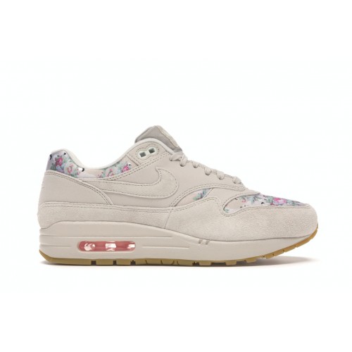 Кроссы Nike Air Max 1 Floral Desert Sand (W) - женская сетка размеров