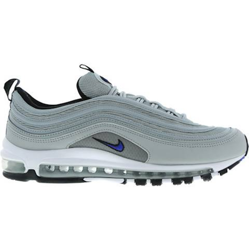 Кроссы Nike Air Max 97 Metallic Silver Racer Blue - мужская сетка размеров