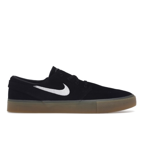 Кроссы Nike SB Zoom Janoski RM Black White Gum - мужская сетка размеров