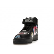 Nike Air Force 1 Mid Supreme NBA Black
