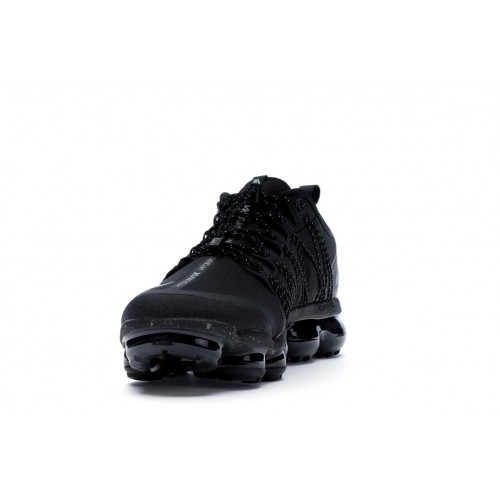 Кроссы Nike Air VaporMax Run Utility Black Reflect Silver - мужская сетка размеров