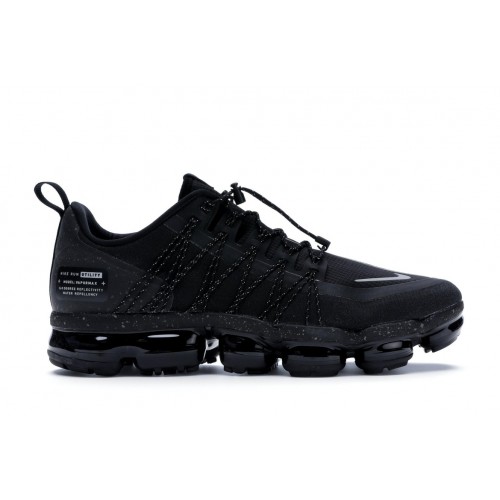 Кроссы Nike Air VaporMax Run Utility Black Reflect Silver - мужская сетка размеров