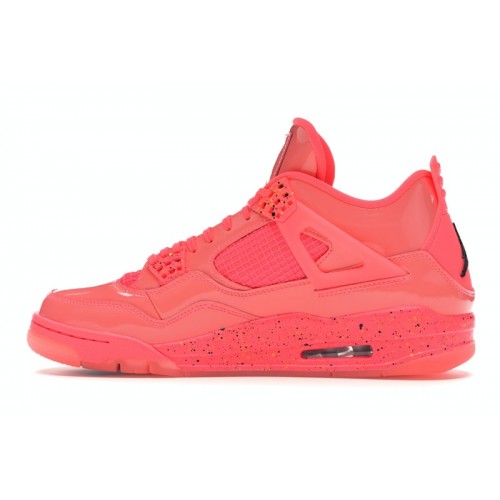 Кроссы Jordan 4 Retro Hot Punch (W) - женская сетка размеров