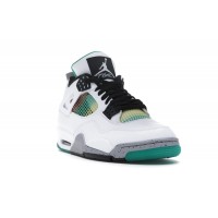 Женские Jordan 4 Retro Lucid Green Rasta (W)