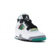 Женские Jordan 4 Retro Lucid Green Rasta (W)
