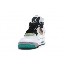 Женские Jordan 4 Retro Lucid Green Rasta (W)
