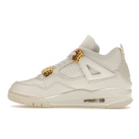 Женские Jordan 4 Retro Metallic Gold (W)