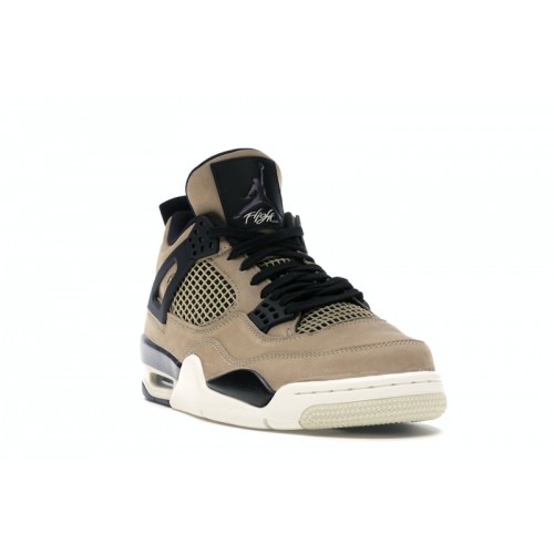 Кроссы Jordan 4 Retro Fossil (W) - женская сетка размеров