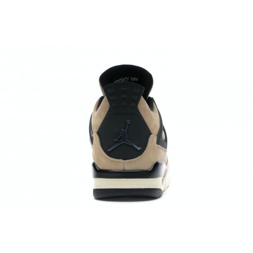 Кроссы Jordan 4 Retro Fossil (W) - женская сетка размеров