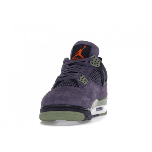 Кроссы Jordan 4 Retro Canyon Purple (W) - женская сетка размеров