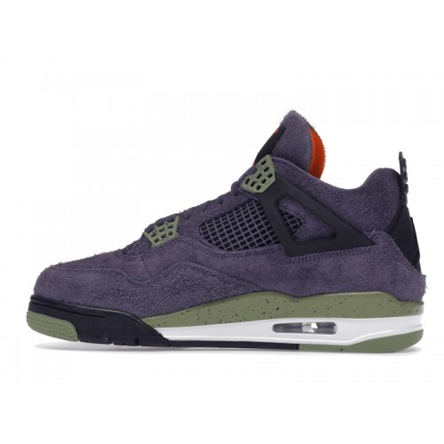 Кроссы Jordan 4 Retro Canyon Purple (W) - женская сетка размеров