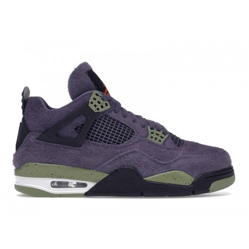 Кроссы Jordan 4 Retro Canyon Purple (W) - женская сетка размеров
