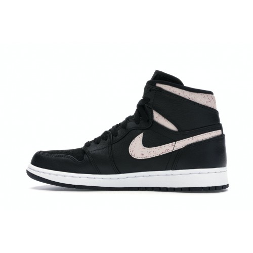 Кроссы Jordan 1 Retro High Black Silt Red (W) - женская сетка размеров