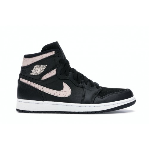 Кроссы Jordan 1 Retro High Black Silt Red (W) - женская сетка размеров