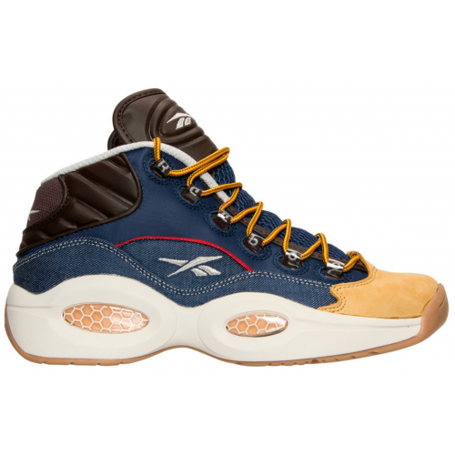 Кроссы Reebok Question Mid Dress Code - мужская сетка размеров