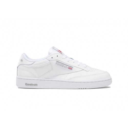 Кроссы Reebok Club C 85 White Sheer Grey - мужская сетка размеров