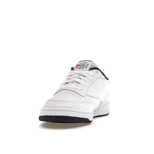 Кроссы Reebok Club C 85 White Navy - мужская сетка размеров