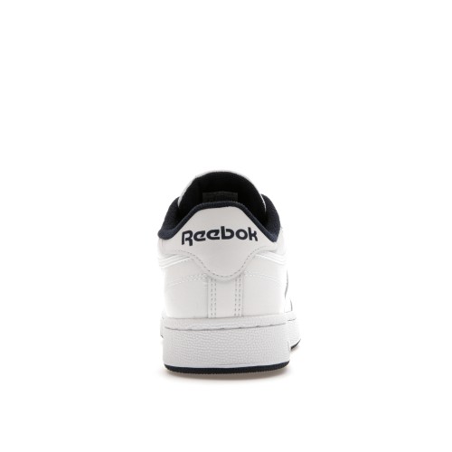 Кроссы Reebok Club C 85 White Navy - мужская сетка размеров