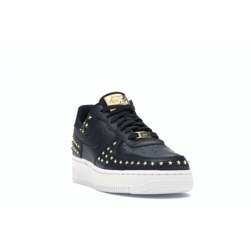 Кроссы Nike Air Force 1 Low 07 XX Oil Grey Studded (W) - женская сетка размеров