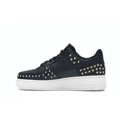 Кроссы Nike Air Force 1 Low 07 XX Oil Grey Studded (W) - женская сетка размеров