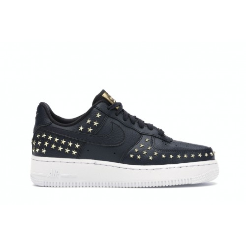 Кроссы Nike Air Force 1 Low 07 XX Oil Grey Studded (W) - женская сетка размеров
